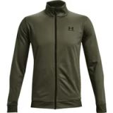 Under Armour Sportstyle Tricot Trainingsjack Groen XS