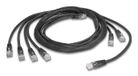 DeLOCK 90121 câble réseau Noir 5 m Cat5e U/UTP Rond