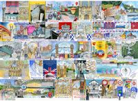 Gibsons Bright Lights & Big Cities Puzzle - 1000 pièces
