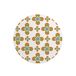 Questo Casa Ronde digitaal bedrukte muismat, antislip onderkant, voor kantoor en thuis, diameter: 22 cm
