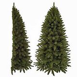 Triumph Tree Forest frosted x-mas tree half wall green TIPS 557 - h215xd122cm