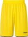 Uhlsport Short Hommes - Jaune / Noir | Taille: 2XL