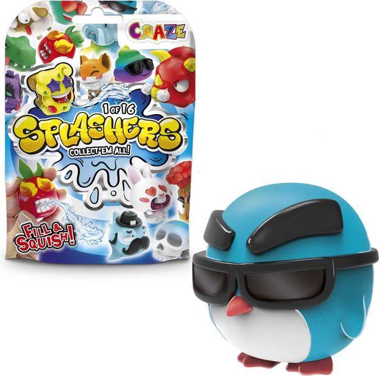 CRAZE 53294 anti-stress speelgoed Squishy - Jongens & Meisjes - Zwart;Blauw;Wit