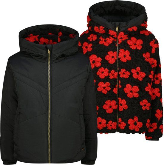 Vingino Tara Meisjes Jas - Deep Black