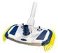 Merkloos Aspirateur de piscine manuel - Brosses bicolores - Raccord à clip - Aspirateur manuel pour piscine