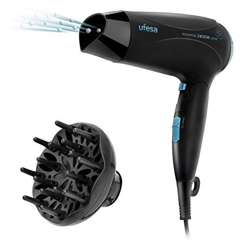 UFESA SC8310 haardroger - 2400W - Opvouwbaar - Met diffuser en ionen-generator