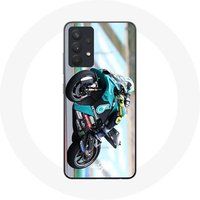 Maniacase Samsung Galaxy A13 5G Beschermhoesje Valentino Rossi motor racer