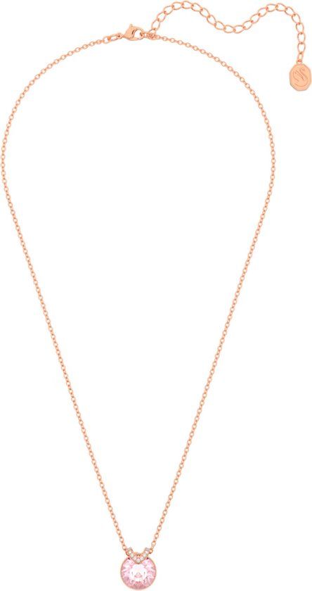 Swarovski Bella Ketting - 5662088 - Roze - Rosékleurig - Kristal - 42 cm