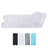 Zuvo PromoHome Antislip badmat 100x40 cm transparant