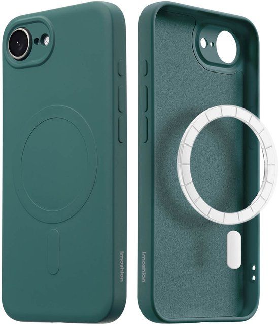 imoshion Color Backcover met MagSafe voor de Apple iPhone 17e / 16e - Donkergroen