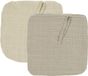 Meyco Baby Uni speendoek - 2-pack - pre-washed hydrofiel - soft sand/sand