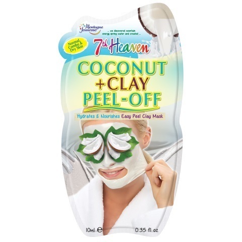 Montagne Jeunesse 7th heaven face mask coconut & clay peel off 10ml