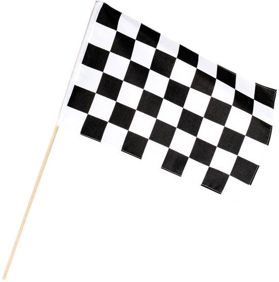 Partywinkel Zwaaivlag Racing 30x45 60cm