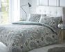 Sleepdown Paisley groenblauw dekbedovertrek en kussensloop set