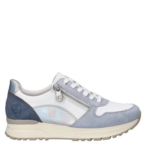 Rieker Sneakers Blauw/Wit