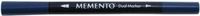 Tsukineko Memento dual marker Nautical Blue donkerblauw blauw PM-607