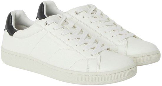 Björn Borg Deuce (T305) Sneaker Heren - Wit/Zwart - Maat 46 - Lage Sneakers - Lente/Zomer 2025