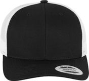 Flexfit Retro Trucker 2Tone blk/wht one size Trucker pet - Zwart/Wit