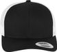 Flexfit Retro Trucker 2Tone blk/wht one size Trucker pet - Zwart/Wit