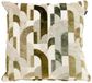 Merkloos Hartman Raya Olive Sierkussen 50x50x16 cm