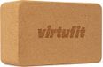 VirtuFit Premium Kurk Yoga Blok - Natural Grey