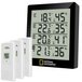 National Geographic Thermo- en Hygrometer - Zwart - Binnen & Buiten - Digitaal