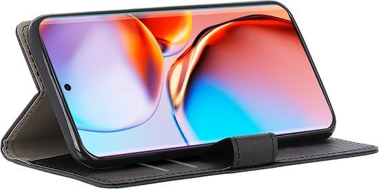 Just in Case Motorola Edge 40 Pro Book Case - Black - Kunstleer