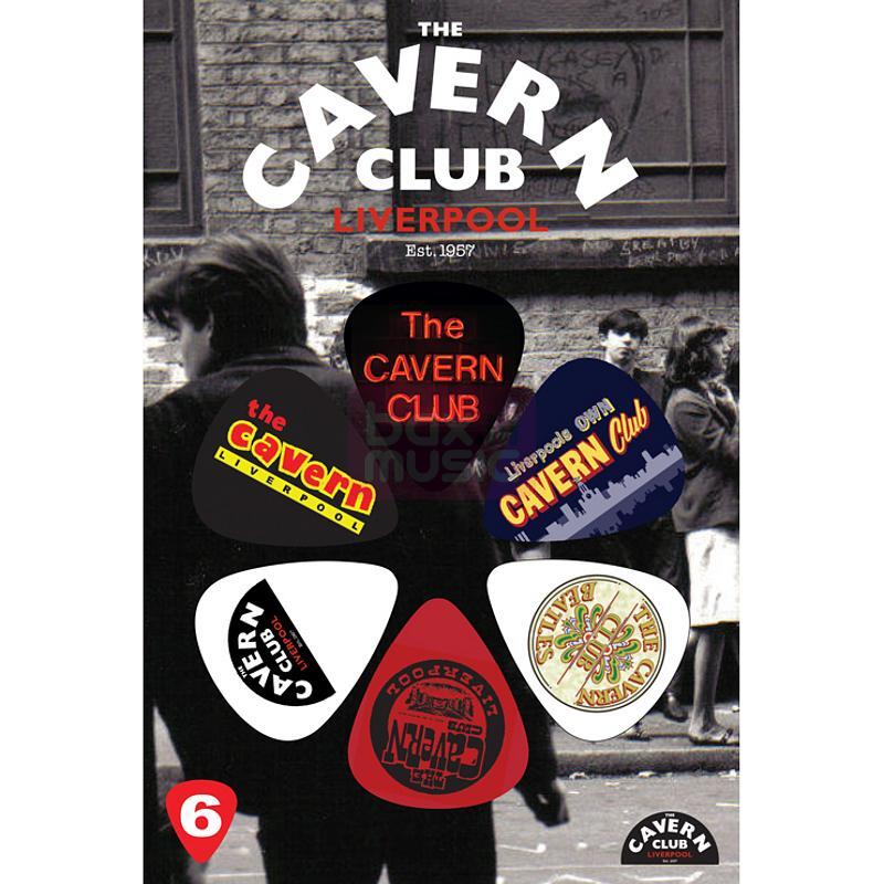 The Cavern Club - Logo set van 6 plectra