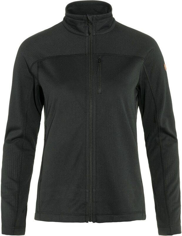 Fjällräven Abisko Lite Fleece Jacket - Women's - Black - Size L - 2023