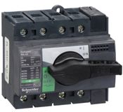 INTERPACT Schneider Lastscheider ins 63a 4p zwart - E28DP