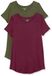 Amazon Essentials Dames Tuniek met Korte Mouwen en Ronde Hals