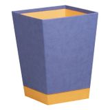 Rhodia 318828C Poubelle Carré Similicuir Bleu, Orange