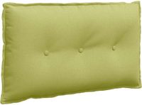 vidaXL Coussin de dossier Vert clair 80 x 19 x 50 cm Tissu