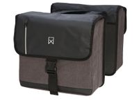 WILLEX Dubbele Businesstas 46L Grijs/Zwart