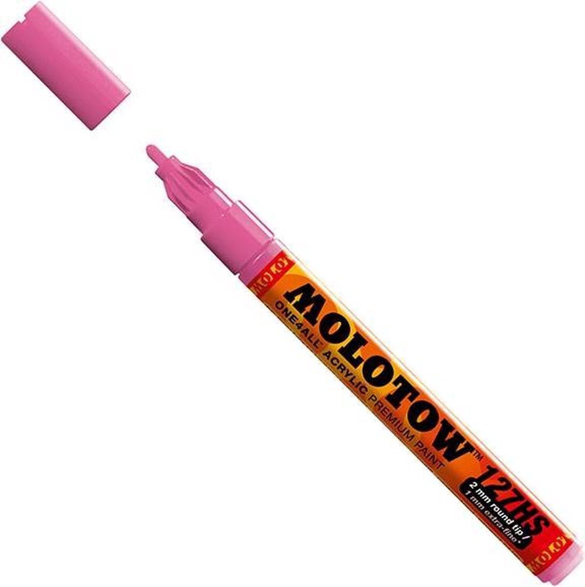 Molotow ONE4ALL Roze verfstift - 127HS-CO 2mm marker