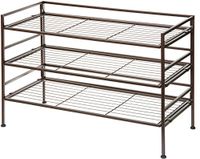 AmazonBasics étagère à chaussures pour 9 paires de chaussures