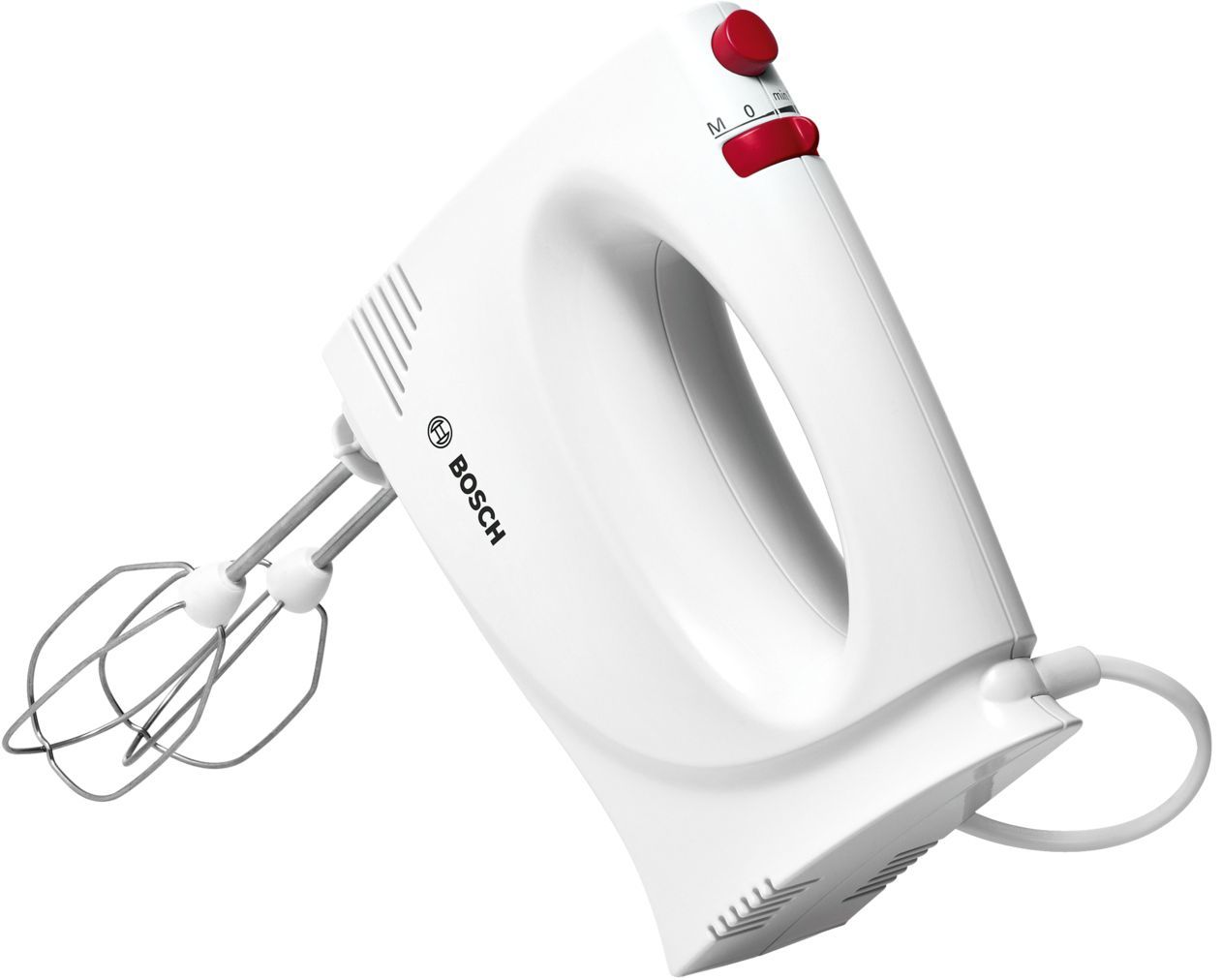 Bosch MFQP1000 Hand Mixer - 300W - Red/White