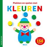 Plakken Pientere peuters Plakken en spelen met kleuren