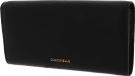 COCCINELLE Leren Portemonnee Tessa Flap Wallet Noir Zwart