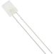 TRU COMPONENTS 1577314 Bedrade LED Wit Rechthoekig 2 x 5 mm 175 mcd 120 ° 20 mA