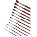 Lebez 9124 - Pinceau - rond - taille : 6 (lot de 12)