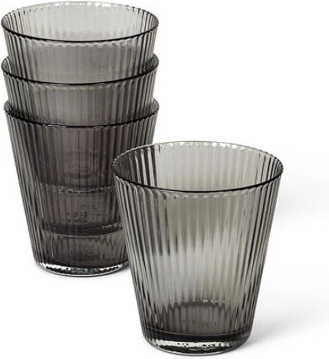 Rosendahl Timepieces Grand Cru - Glazen set - 4 stuks - 26cl - Smoke - Grijs