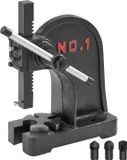 VEVOR Doornpers, 1 Ton Handhendelpers, Handmatige Doornpers, 150mm Maximale Hoogte, van Gietijzer, voor Ponsen, Buigen, Strekken, Vormen