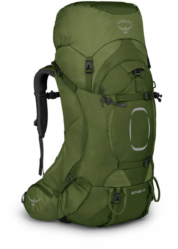 Osprey Aether 55 Backpack - Garlic Mustard Green - 2021 Model