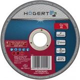 Högert Disque en corindon pour la découpe de métaux non ferreux, D 125 mm, 1,6 mm