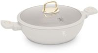 KINGHOFF Berlinger Haus Platte Titanium Pot met Deksel 28cm Sahara BH-8068