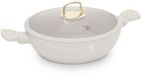 KINGHOFF Berlinger Haus Platte Titanium Pot met Deksel 28cm Sahara BH-8068