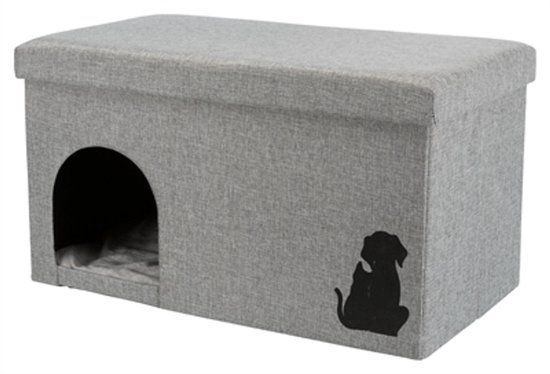 Trixie Kattenhuis Kimy - Grijs - 70x40x40 cm