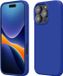 kwmobile telefoonhoesje geschikt voor Apple iPhone 16 Pro Max - Hoesje met siliconen coating - Smartphone case in Baltisch blauw