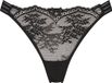 Hunkemöller Dames Lingerie String Sully - Zwart - maat S